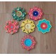 Tea-light holders-painted